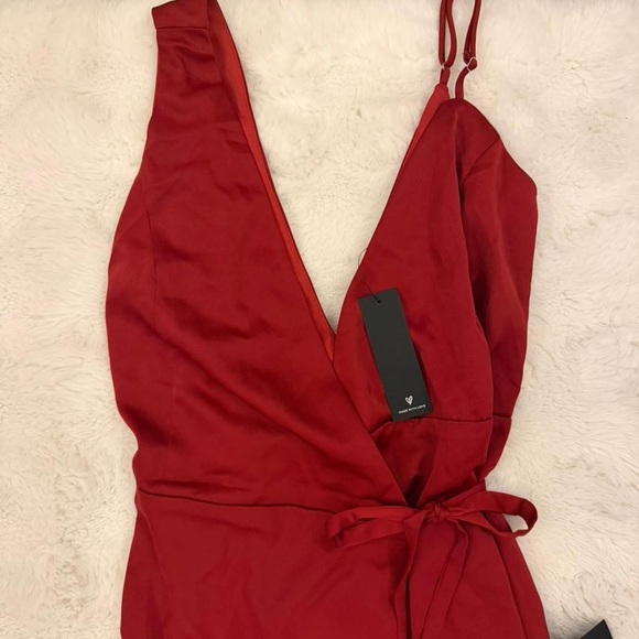 Lulu's Red Maxi Dress - Picture 6 of 7